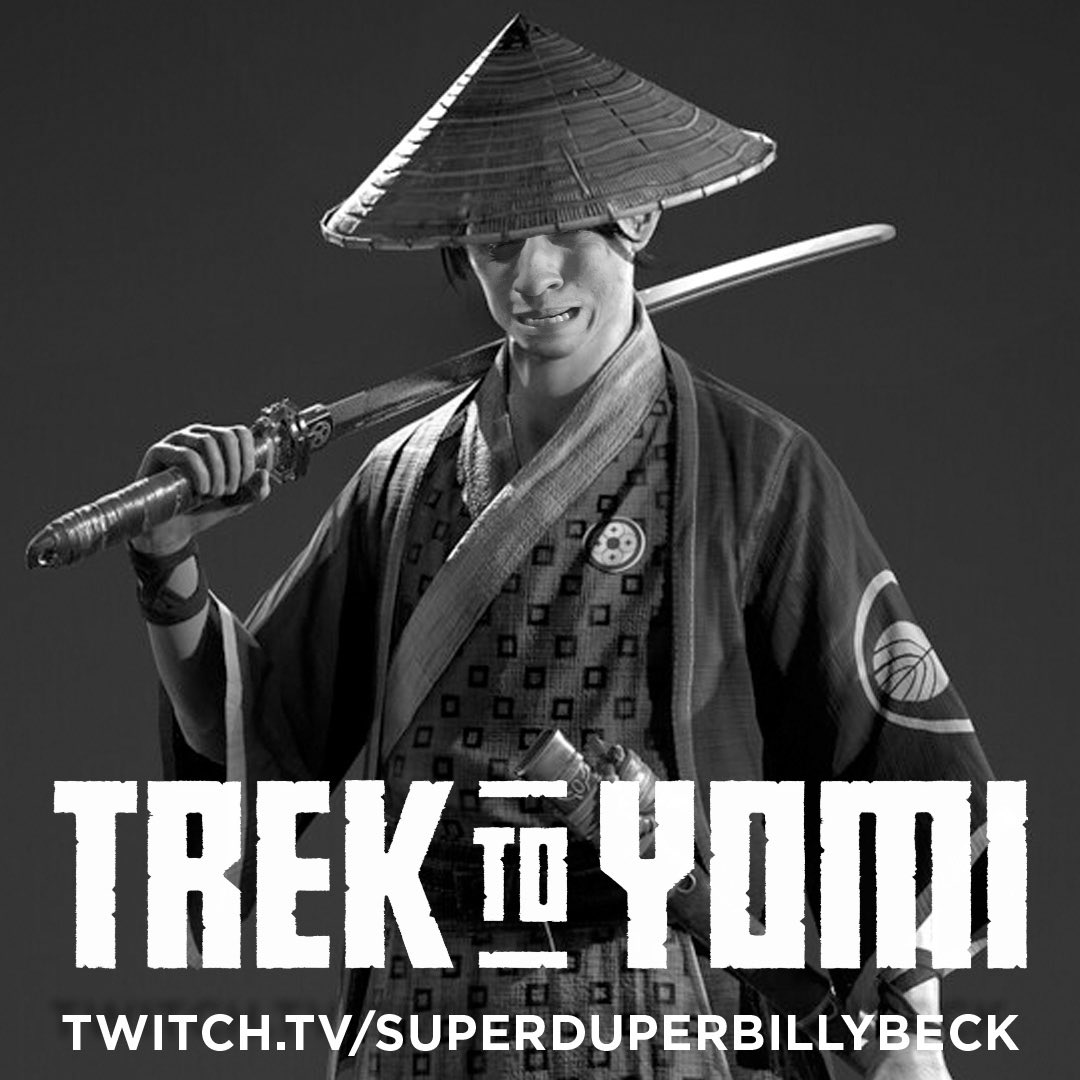 Going live with more Trek to Yomi (2022) Finishing the story out and working towards platinum. Come hang out! 
 
#superduperbillybeck #gaming #streaming #twitch #ps5 #playstation #trektoyomi #blackandwhite #sidescrolling #action #platinumtrophy
