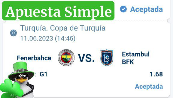 efootboll's tweet photo. ¡🔥✨ SE JUEGA EN UN RATO la FINAL de la COPA DE TURQUÍA y el Fenerbahce busca alzarse con un TÍTULO y es #FAVORITO para nosotros! La CUOTA es BUENA, así que a JUGAR con RESPONSABILIDAD. 🙌💪⚽️ #VamosFenerbahce #CopaDeTurquía #FutbolTurco 🏆🎉🤞😃 https://t.co/T4gIyALEE4