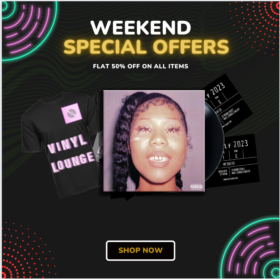 VinylLounge2023's tweet photo. Our weekend special offers with a 50% discount on all items
Were are now offering:
Vinyl Lounge merchandise
Drake and 21 savage album (Her Loss)
Gig tickets for the band concert
!Shop Now! at Vinyl Lounge
#concert #NowPlaying  #livemusic #merchandise  #records #gigalert https://t.co/nuUzOVcEW3