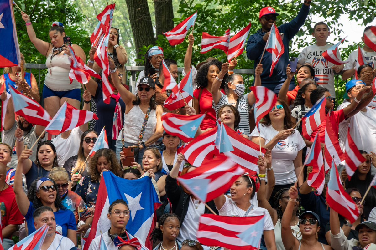 ¡Viva Puerto Rico! We proudly call Puerto Rico our sixth borough and that joy was felt on the streets of Manhattan today!