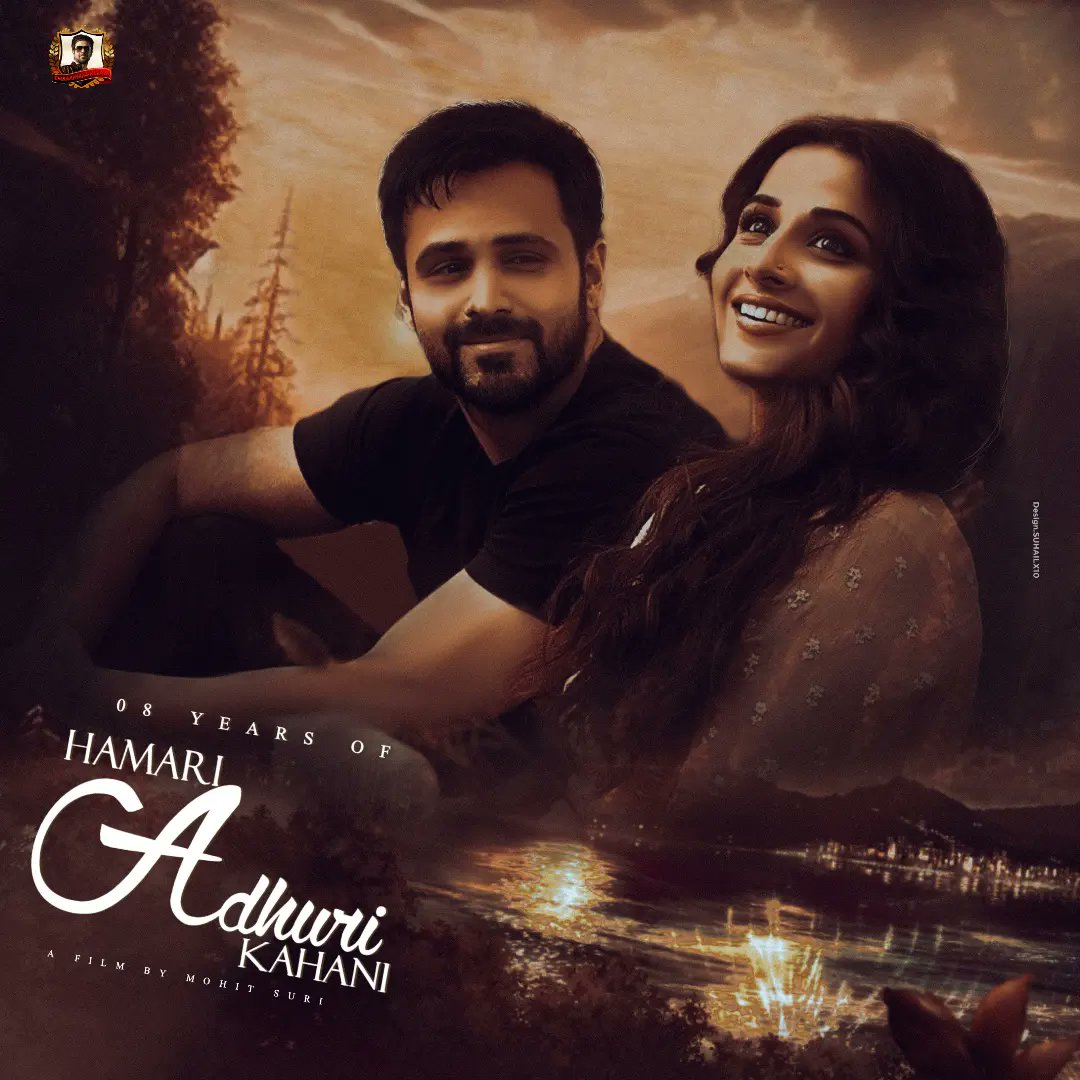 New Design For #8YearsOfHamariAdhuriKahani
@ehfckerala 
. 
. 
#EmraanHashmi #Hak #HamariAdhuriKahani