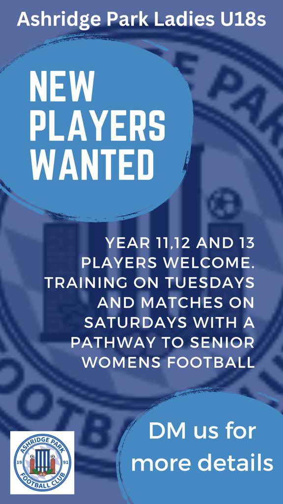 ⚽️ OPEN TRAINING SESSIONS ⚽️

Our Under 18s will be running a series of open training sessions on each Tuesday in June and July, so if you’re looking for an opportunity to play youth football with a pathway to Women’s football, then drop us a DM for details.

@WoSoRecruitment