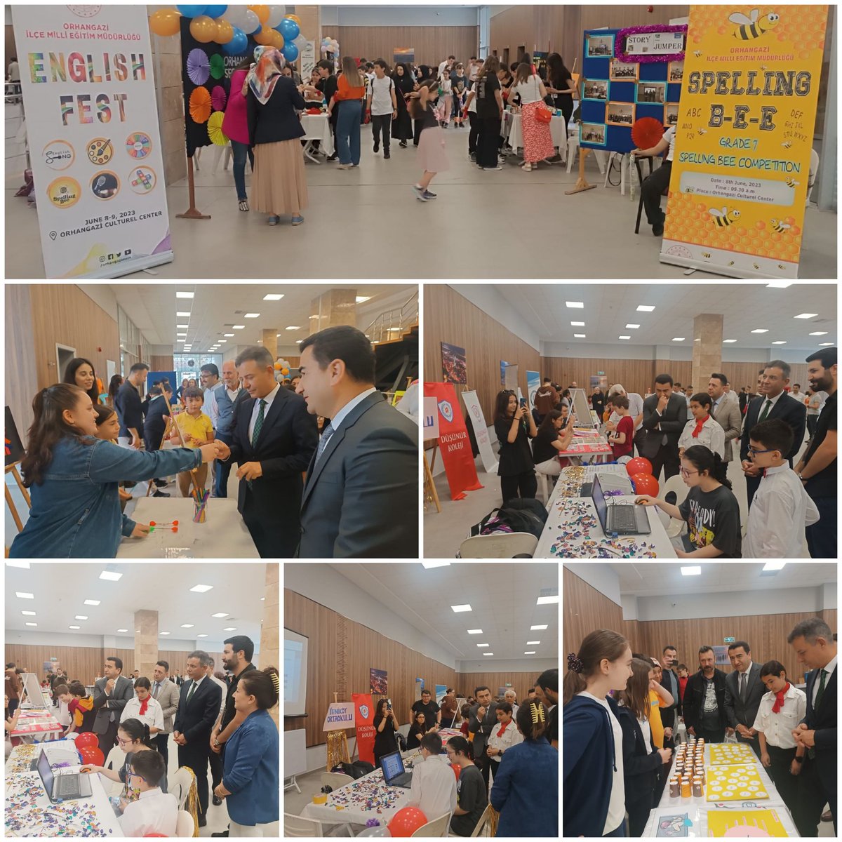 İlçe Milli Eğitim Müdürlüğümüz koordinesinde,  farklı içerikli stantlardan oluşan, toplam 2 gün süren ve ortaokul öğrencilerimize hitap eden,İngilizce Festivali gerçekleştirildi.
<a href="/SeyitAliBuyuk/">Seyit Ali Büyük</a> <a href="/eTwinningBursa/">eTwinning Bursa</a> <a href="/msakarya6716/">Mustafa🇹🇷SAKARYA</a> <a href="/orhangazimem/">Orhangazi İlçe MEM</a>