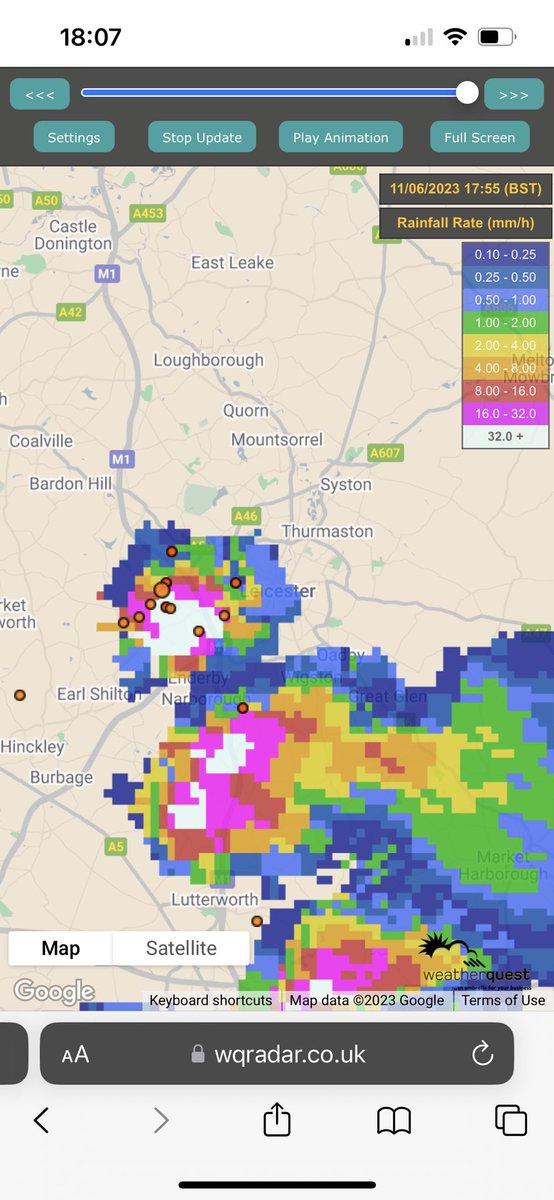 Phil Morrish weather tweet media