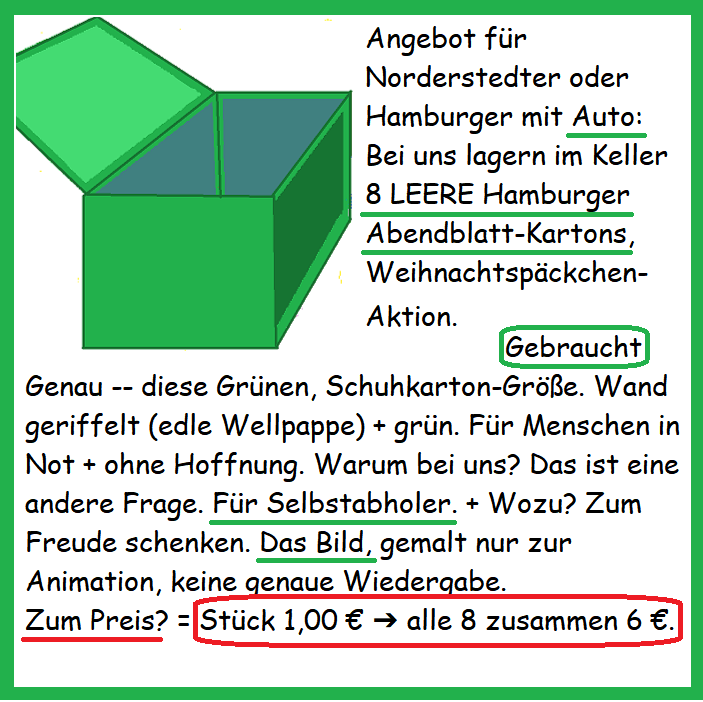 fischernorders2's tweet image. #schere - PAPP - #karton
Mit d #geschenkverpackung-en d Hamburger Abendblattes, 8 St f liebe Menschen (mehr im 2. Bild) &amp;amp; e mechan #Hebelschneider #Pappschere mit Werkmesser #schule #werken #werkstatt #künstler*#künstlerin #büromöbel ...
1/2
facebook.com/AnneFischerVer…