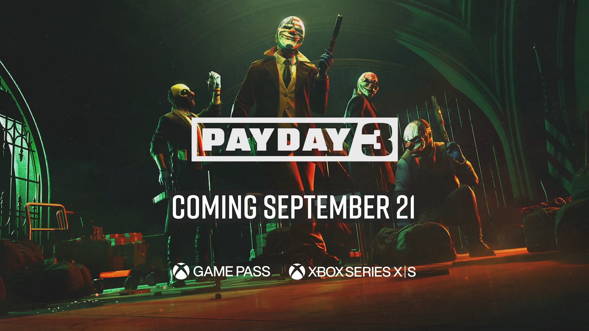 Payday 3 já está disponível com Xbox Game Pass - 21 de setembro - Windows  Club