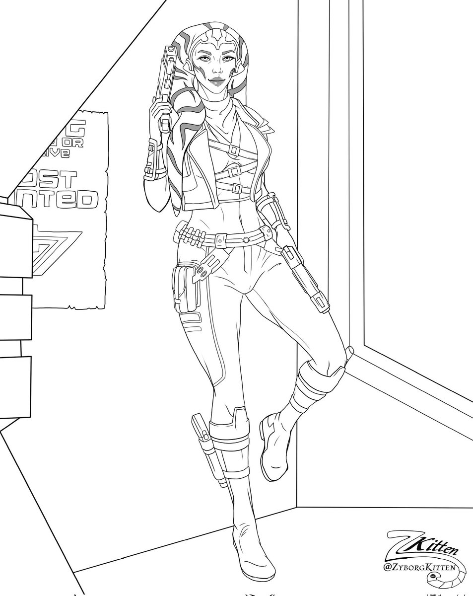 ZyborgKitten's tweet photo. I wanted to share the progress on my current commission 💜
So heres the lineart of @Isil_Lossehelin beautiful #swtor character

#Commission #digitalart https://t.co/9ZiXpGsRiu