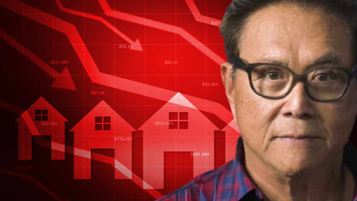 TheCryptoPediaa's tweet photo. 🚨BREAKING - Robert Kiyosaki has warned that the real estate market is on the verge of a crash that will be worse than the 2008 ‼️
.
.
.
#financialcrisis #Richdadpoor #RobertKiyosaki #CryptoNews #CryptocurrencyNews #Crypto #Btc #Bitcoin #marketcrash https://t.co/tiZXOLAM3f
