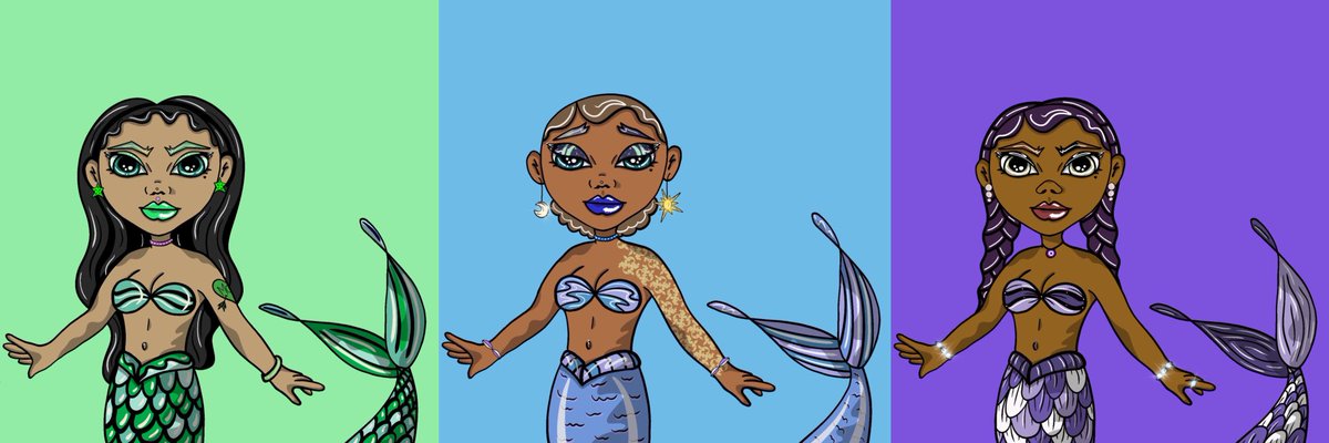 June’s Mermaid Airdrop is coming soon!🌈

Grab a mermaid to be apart of the fun✨
opensea.io/collection/mer…

#WomeninNFTs #Web3 #MermaidPower