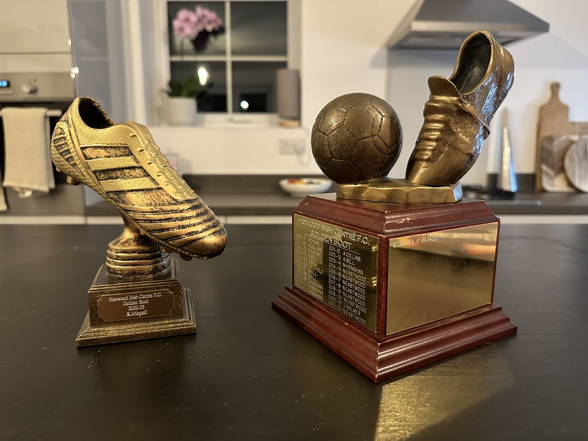Kieronmayall (@kieronmayall) on Twitter photo Club & League Top Goal Scorer
🥇👑🏆🔝 ⚽️ 🥅
🔴⚫️☘️🏆☘️⚫️🔴
Barlow cup Winners… again 🏟️🥇
Another good season at <a href="/HeywoodsFC/">Heywood Irish Centre F.C.</a> with a good set of lads 👊🏻💪🏻 Club & League Top Goal Scorer
🥇👑🏆🔝 ⚽️ 🥅
🔴⚫️☘️🏆☘️⚫️🔴
Barlow cup Winners… again 🏟️🥇
Another good season at <a href="/HeywoodsFC/">Heywood Irish Centre F.C.</a> with a good set of lads 👊🏻💪🏻
