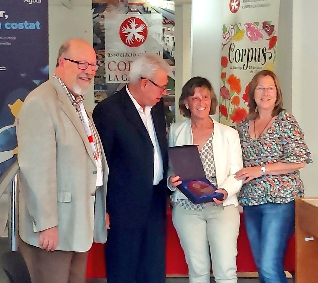 Homenatge de <a href="/Corpusgarriga/">CORPUS LA GARRIGA</a> al <a href="/CFOlimpic/">CF Olímpic LaGarriga</a> pels seus 75 anys i a <a href="/pblagarriga/">PB la Garriga</a> pels seus 40.
#laGarriga