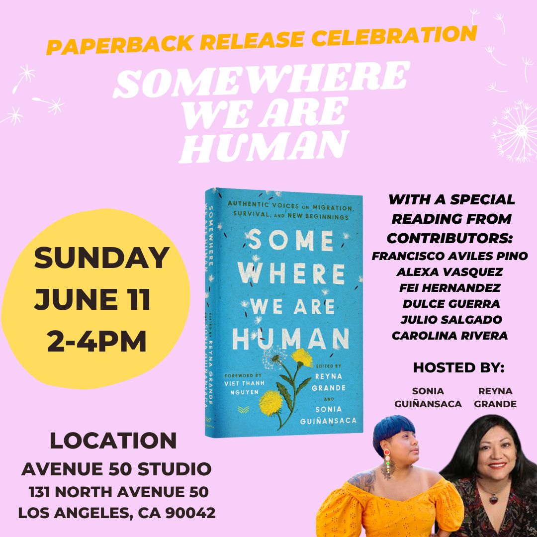 Join me today for the last event of the spring season! Come celebrate immigrant voices! Thanks to@avenue50studio for hosting us.