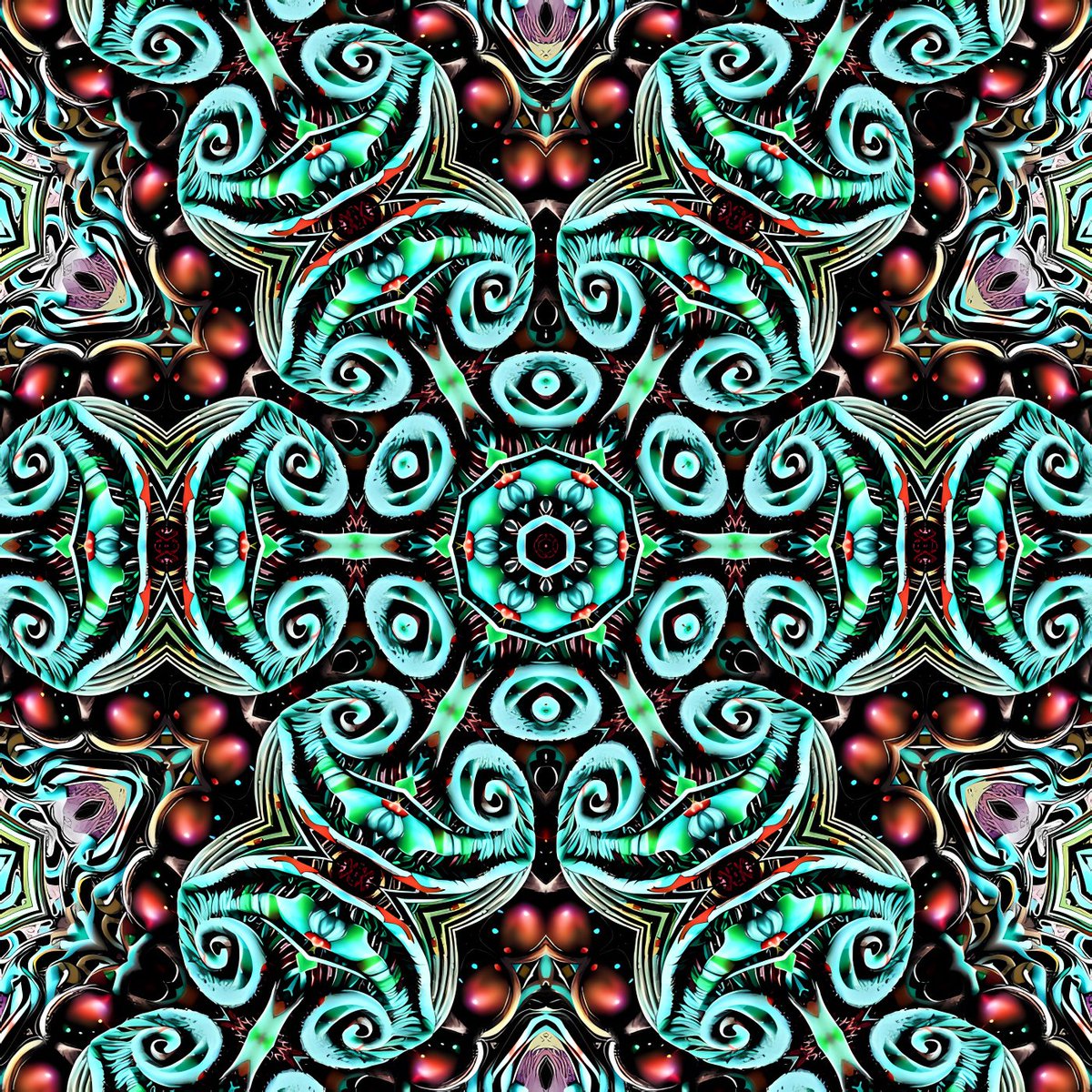 The Bath
2023 
#kaleidosaturday #psychedelics #colorfulart #abstractart #vincentrich #trippy #bohohippie