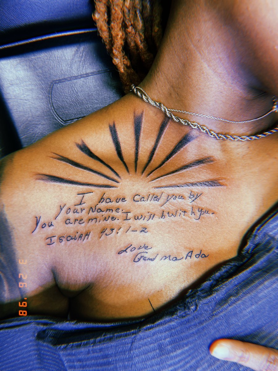 HeshimaSpeaks's tweet image. Easily the last words my grandma wrote to me in a card. 

Context: I am adopted.