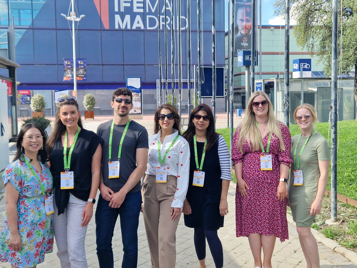 Fantastic first day in Madrid for PTCOG 2023 😁 #PTCOG61 #ParticleTherapy #TheChristie #MedicalPhysics