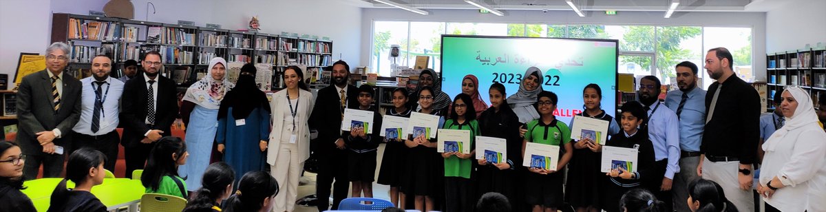 gma_library's tweet photo. Arabic Reading Challenge 2022-2023 Award ceremony @DxbModern @KNargish @JohnGomes24 @sydneydxb @jay_vini @juliana_294 @GMA_Primary @MORaghunath @Sreevidya197 @malbush1 @gmaarabic @mohammadinkisha https://t.co/WIJ9IUoI20