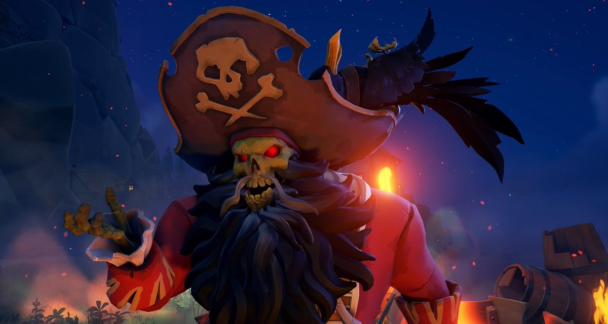 ChappersChapman's tweet image. Deep in the Caribbean, a new pirate world awaits! It’s an unbelievable thrill to announce that the Monkey Island world is coming to #SeaOfThieves as part of a new original story that begins on July 20th 🐵🐵🐵