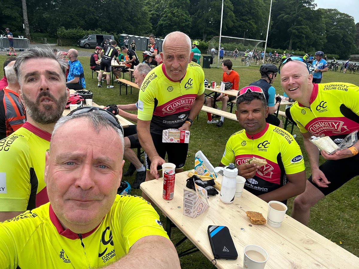 Congratulations to everyone who completed the gruelling  Wicklow 200 in hot conditions today