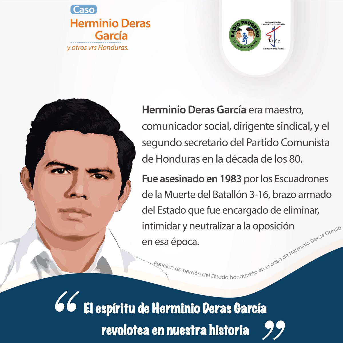 RadioProgresoHN's tweet image. 📌 Caso Herminio Deras García y otros vrs Honduras. 

#HerminioDerasGarcía #RadioProgreso #ERICSJ #CoberturaEspecial

👇🏻👇🏻👇🏻