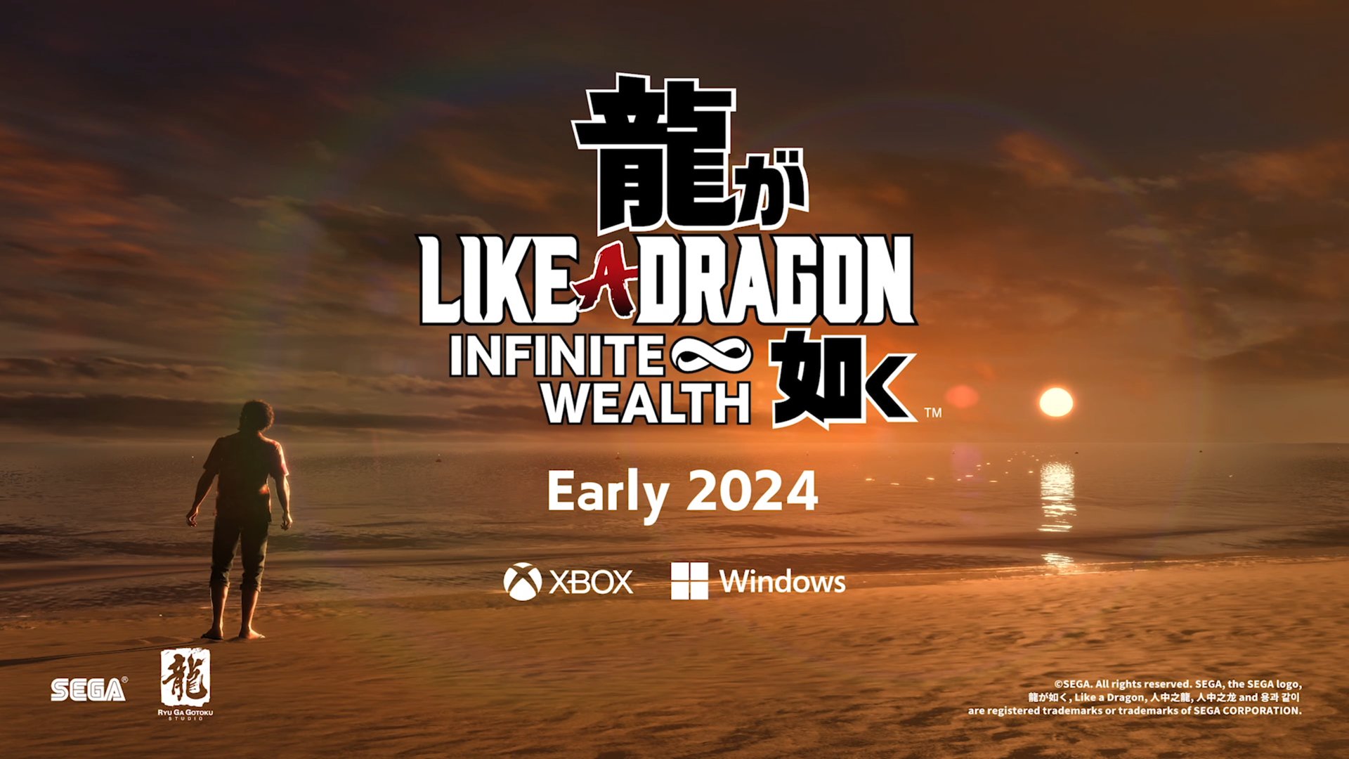 Wario64 on X: Like a Dragon Infinite Wealth coming early 2024   / X