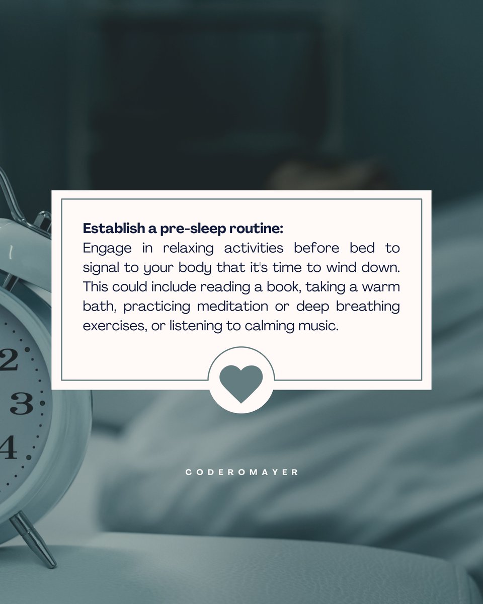 Quality sleep is a vital pillar of optimal health, as it rejuvenates our bodies, enhances cognitive abilities, and fortifies our immune system, highlighting its indispensable role in our well-being. 

#SleepWell 
#RestfulNights 
#SleepBetterToday 
#HealthySleepHabits 
#SleepTips