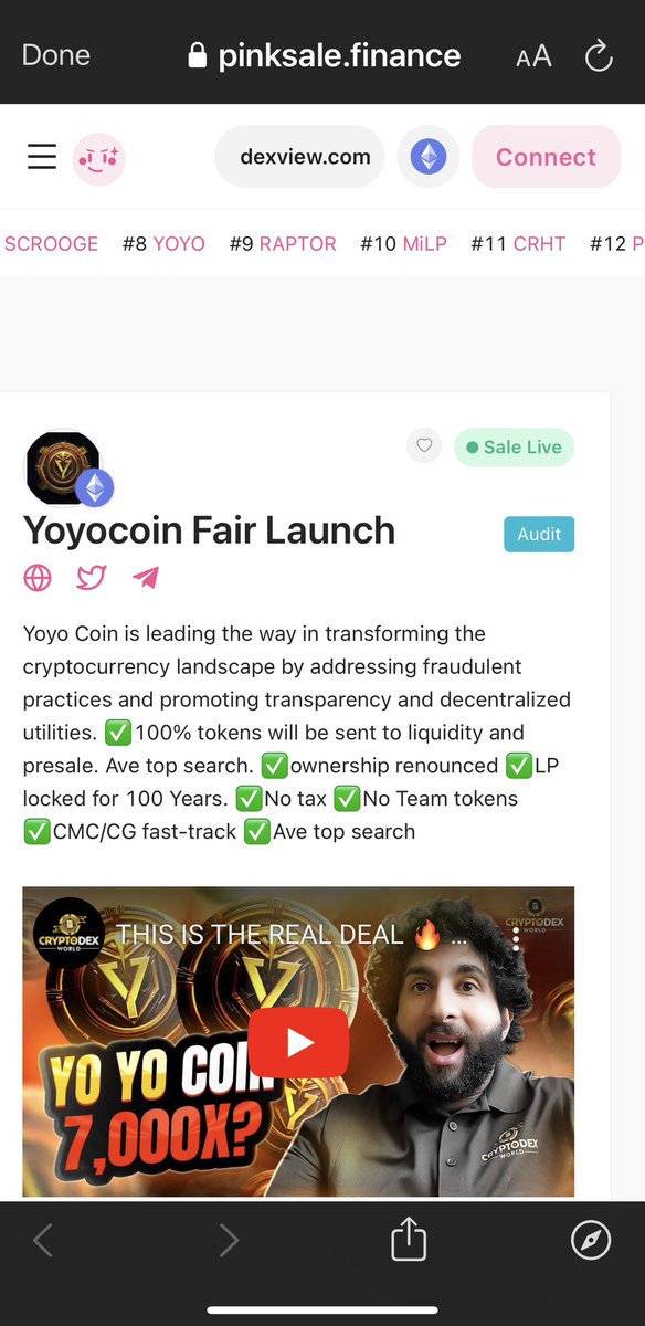 Yoyo coin tweet media