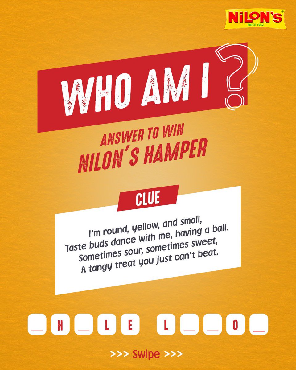 NilonsIndia's tweet photo. If thinking about them made your mouth water, tell us your answers in the comments below!

Tap the link in our bio to explore an exciting range of achaars✨

#Nilons #NilonsIndia #60Years #IsmePyaarMilaHai #giveaway #contestalert #pyaarachaaraurmauka https://t.co/wlSRfVyx5I