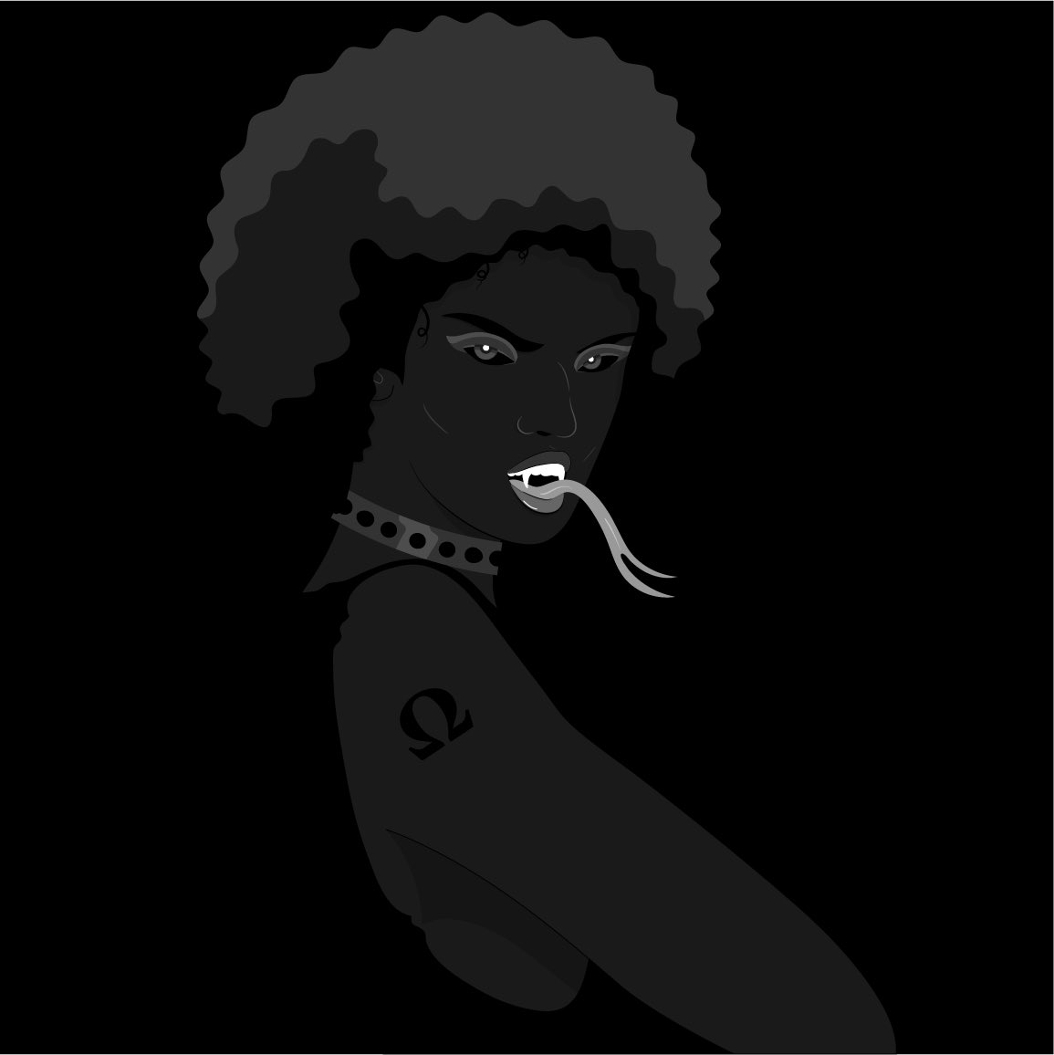 Actually, it IS black and white 😘