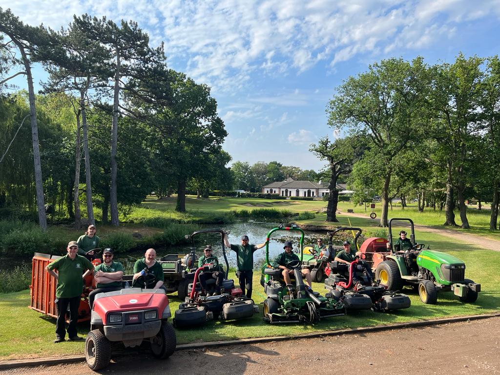 First major tournament setup of the year at Fulwell. 👌🏻