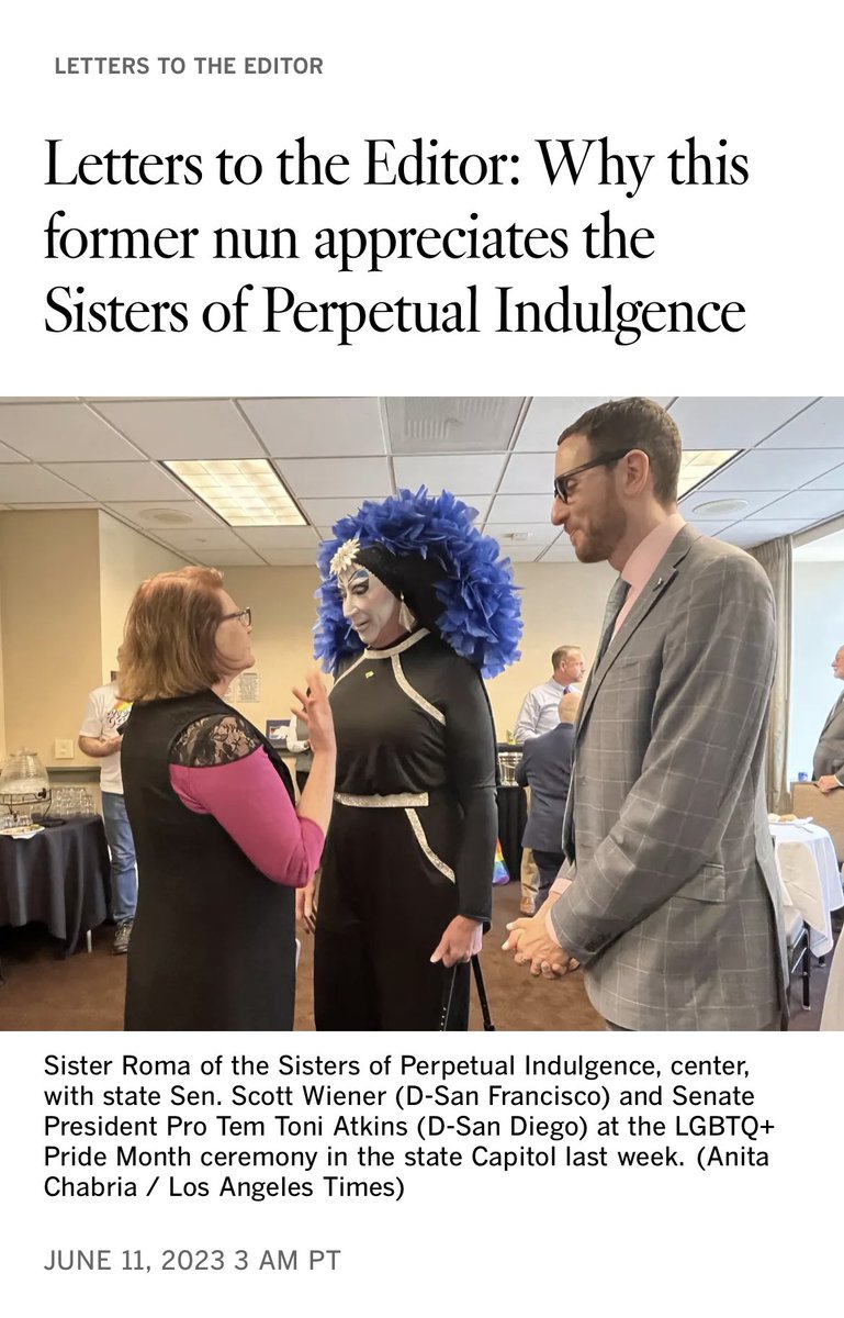 LMalloy's tweet image. Hey cuz - you’re in the LA Times! @SisterRoma 
#nosurprisethere #famousfamily ❤️🌈