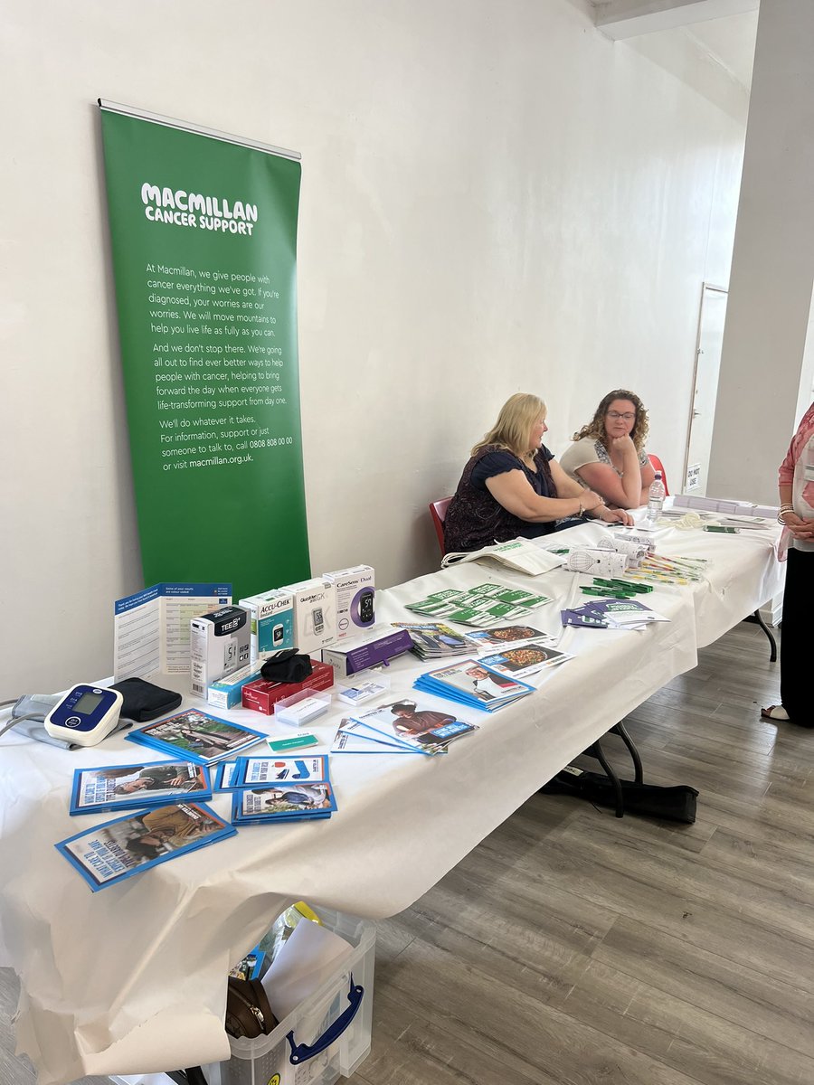 misskff's tweet photo. Supporting at the Ghuaisa Community Centre in Lye until 4pm today to talk about female health and well-being! Great support from services across the Black Country @NHSinBlkCountry @BlackCountryICS https://t.co/EzauoWlo2V