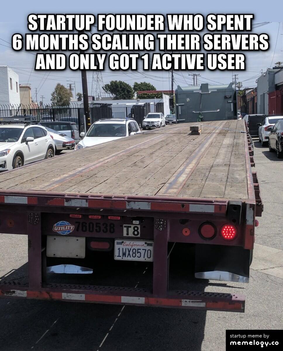 dagorenouf's tweet photo. Startup meme from the archives #71 https://t.co/w4rXxqEZiB