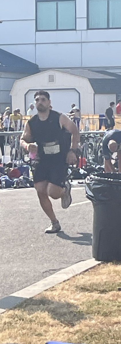 dcasablancamd's tweet photo. Nick is through the swim and bike at Escape the Cape Triathlon at Cape May! https://t.co/MAGS8INNkj