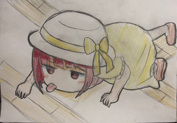 【推しの子】お気に入りシーン描くのコーナー 重曹を舐める天才子役 #推しの子ファンアート #推しの子