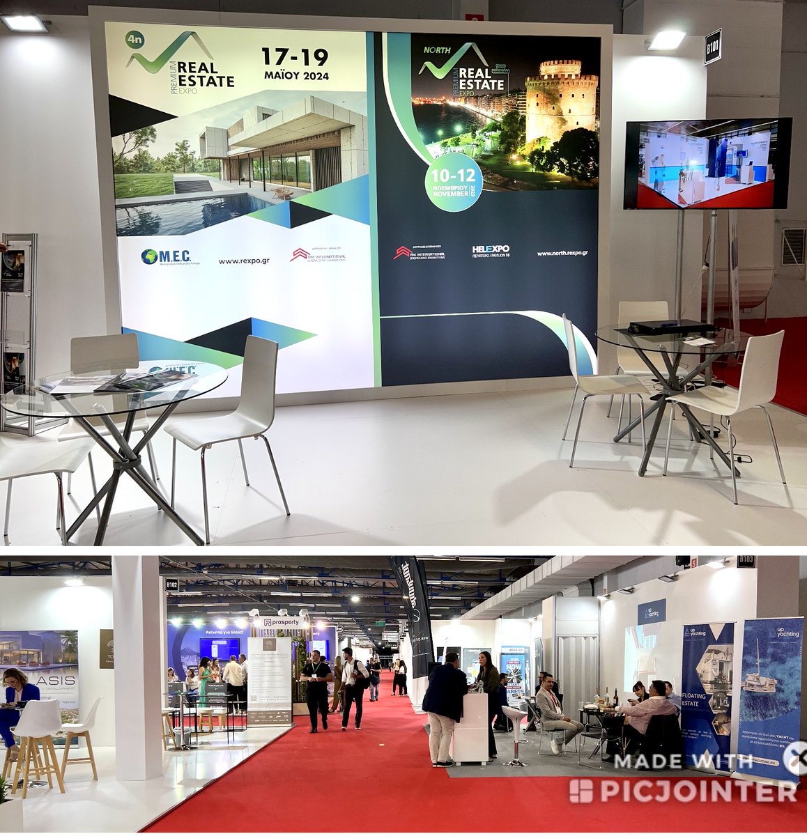 I have just visited the 3rd Premium #RealEstate Expo in Athens, the most important #tradeshow for #properties in Greece. Congratulations to RM ORGANIZERS for an amazing presentation.