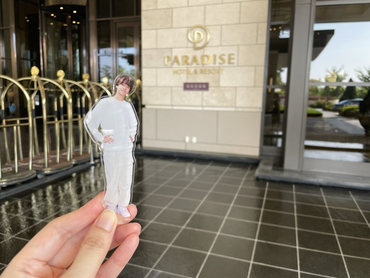 iris_0922's tweet photo. キンプる。髙橋海人の韓国アート留学のロケ地・パラダイスシティホテル＆リゾートに行ってきたぞ✈️ https://t.co/sQOubcICU1