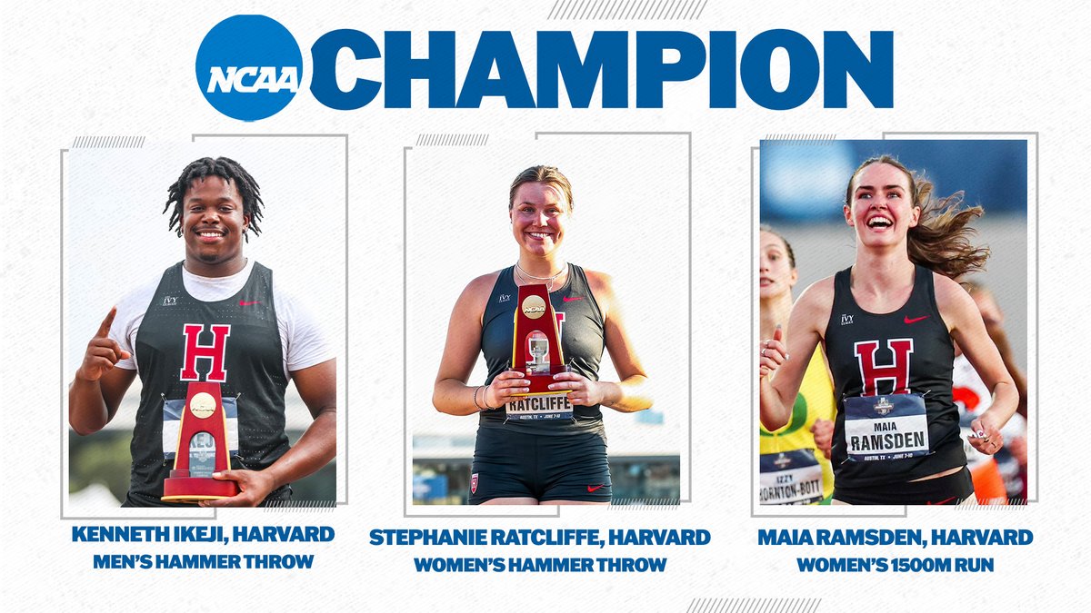 ALL-AMERICANS ALL AROUND.

Ivies impressed once again on the national stage as three student-athletes walked away with national titles at the <a href="/NCAATrackField/">NCAA Track & Field</a> Outdoor Championships. Seven Ivies were named First Team All-America. 🌿🏃

📰 » ivylg.co/OTF061123
