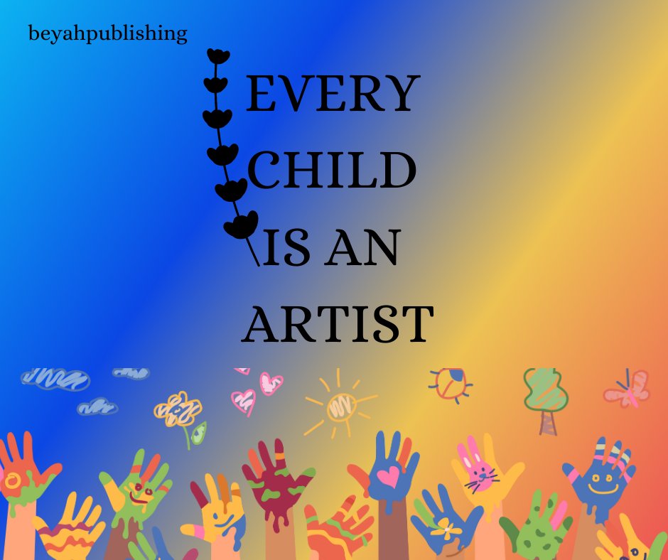 beyahpublishing's tweet photo. EVERY  CHILD  IS AN  ARTIST🎨🌟
#learn more about my #book 📷https://t.co/lOYmxHQOW9
#Authors #amwriting #WritingCommunity #booklover #ReadingCommunity #WritingCommunity https://t.co/W0AvI2fdOq
