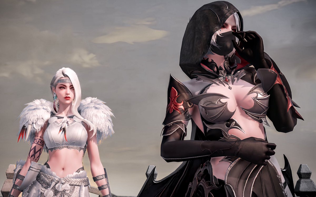 Tyger_LostArk's tweet photo. Vladerella: Well well, looks who’s here, I can smell you from miles away
Dawnte: It’s been awhile sister

Vladerella: Sister? *giggles* I thought you hated me
Dawnte: I still do, but I need your help..

@lostinarkesia @playlostark 
#mydemonbabes #LostArk #ロストアーク #로스트아크 https://t.co/toSBcgu9m3