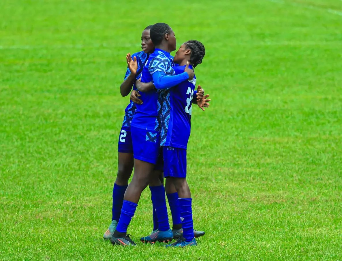 TheNWFL's tweet photo. ⏰ FULL-TIME! in Asaba 📍

🇳🇬 Confluence Queens 0-2 Rivers Angels 

⚽Adaobi Okah 61'
⚽Ikekhua Oghenebrume 68'

The Port Harcourt side clinch the #NWFLPremiershipSuper6 third place! 🥉

📲 🎥𝗗𝗶𝗿𝗲𝗰𝘁 Link ⤵️
https://t.co/8mjC5RE2hc…
#CONRIV|
#NWFLPremiershipSuper6 https://t.co/npu2vJ84FD