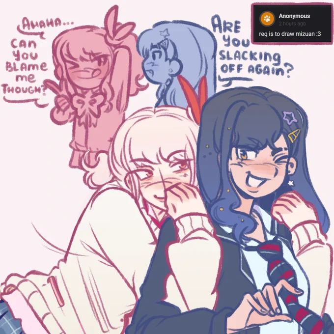 reqs reqs reqs i love it when people put :3 at the end of the request  #prsk_FA #prsk_GL #prsk_NL