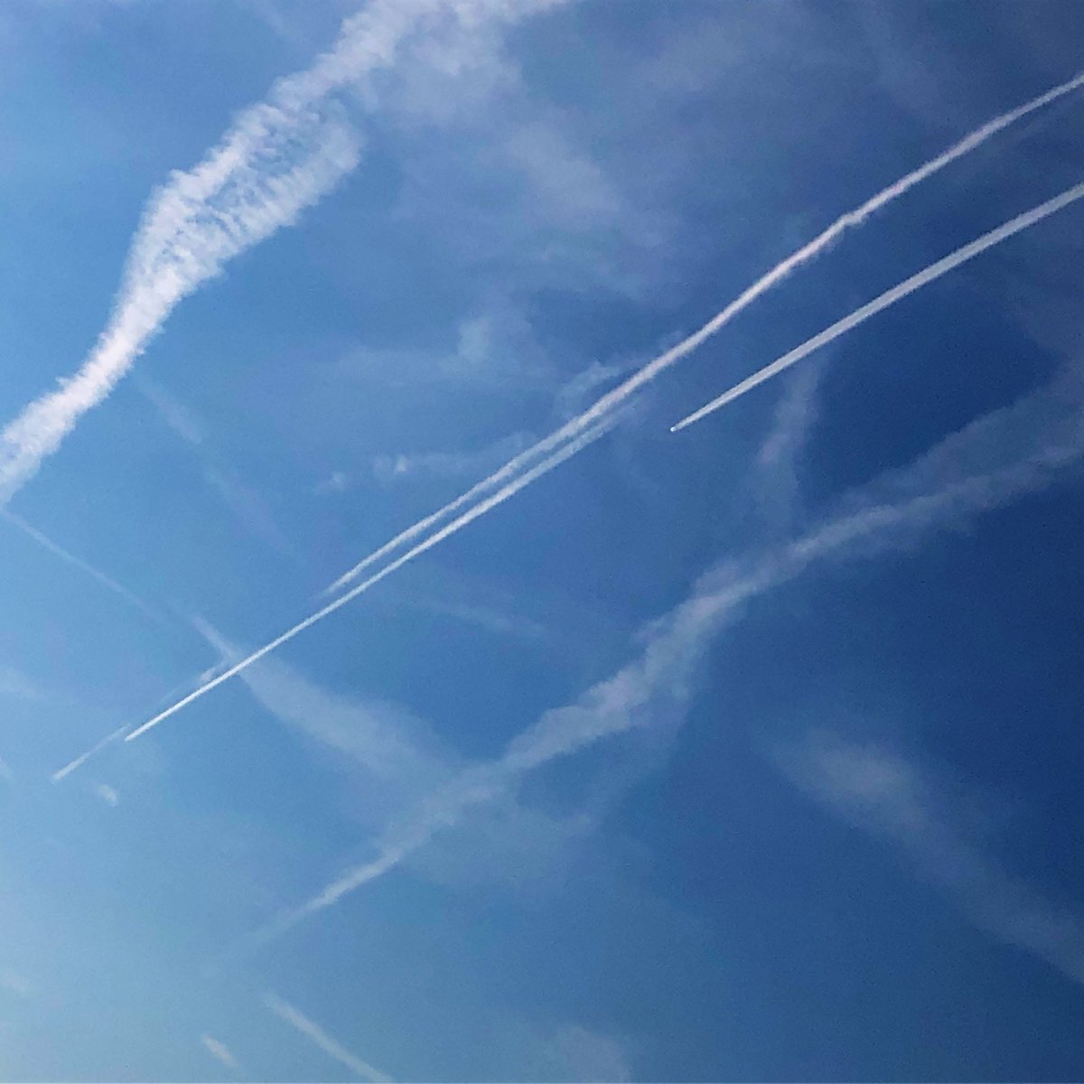 They say climate change is a worldwide problem we must act upon. Yet one mode of transport travels worldwide on a regular basis spewing out trails that expand into artificial clouds impacting the weather by trapping heat, either causing droughts or floods depending on conditions?