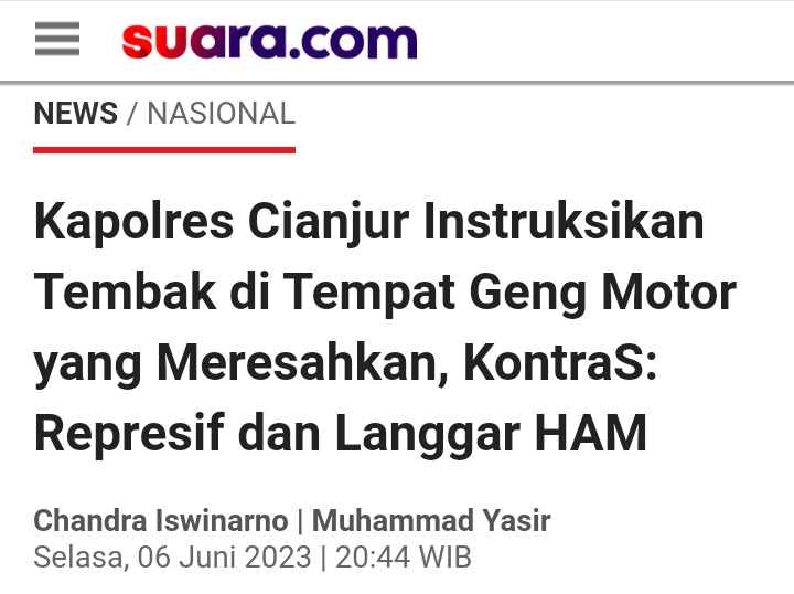 .
Saya setuju dg Kapolres <a href="/PolresCianjur/">Polres Cianjur</a> ini..
Kisanak bagaimana ?
.