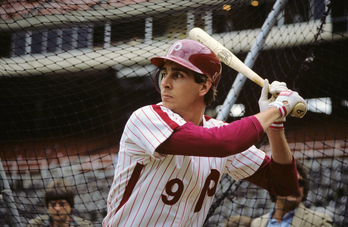 ShenkLarry's tweet photo. 😍⚾️OTD 1985: Von Hayes is first Phillies player to hit two home runs in the first inning, a leadoff shot and a grand slam. Nine-run 1st inning set the stage for Phillies greatest offensive game, 26-7, over the Mets in a Veterans Stadium Gem. #phillies https://t.co/jm2R0fXihl