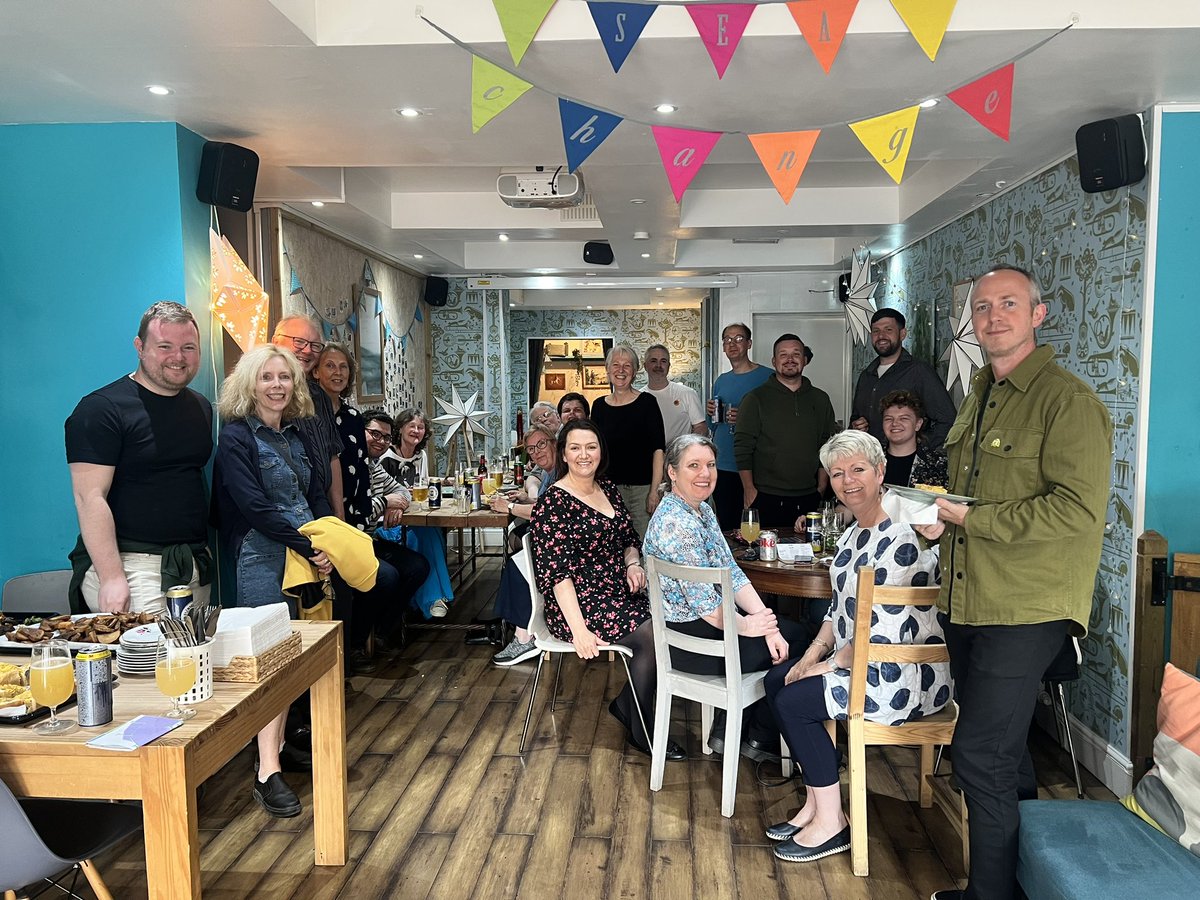 A wonderful event with lots of members and supporters there to celebrate and look forwards. Amazing to have <a href="/MartinOsborne_/">Martin Osborne 💚</a> and @HanoverHills there as special guests too! 💚

#GeordieGreens