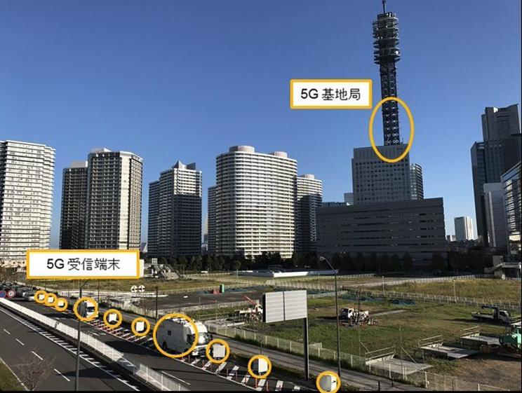 hiiro33's tweet photo. ファーウェイとドコモ、4.5 GHz帯域を使用した 世界初の5G大規模フィールド・トライアルを日本で実施 https://t.co/1YhbRLyVEa @www.huawei.comより 

横浜で実施4.5 GHz帯域で世界初の5G大規模フィールド・トライアル。64個のアンテナ素子を搭載した基地局が、マクロセル環境で23台の受信端末と・・ https://t.co/Q6PTQXJFpA