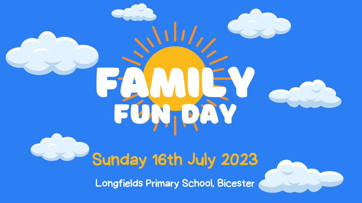 Get the date in your diary 🗓️

Lots of games, BBQ, bouncy castles and more...

Fun for all the family - everyone welcome!