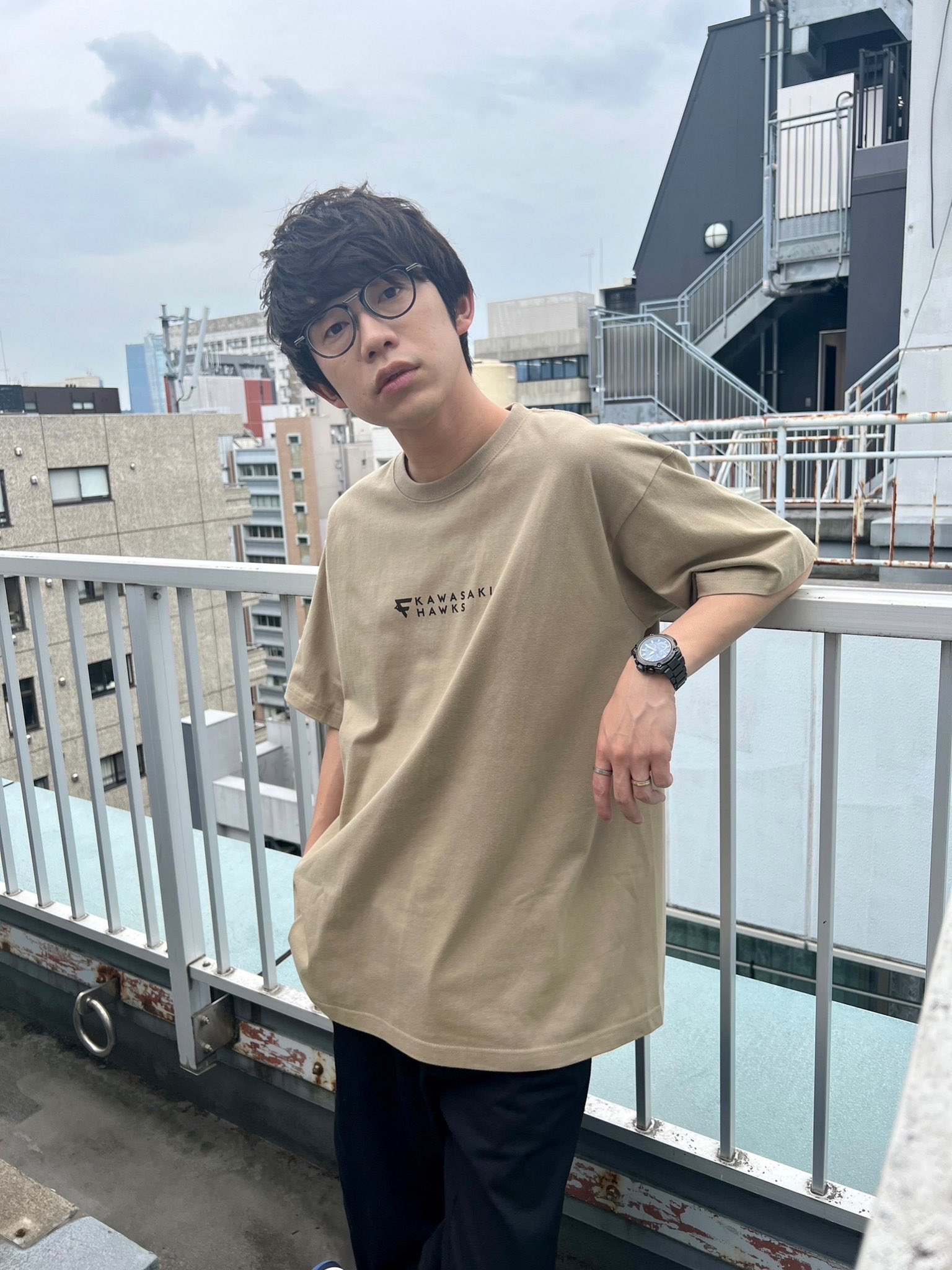 KAWASAKI HAWKS Tシャツ Lサイズ KAWASAKI HAWKS LOGO T-shirt WHITE – KAWASAKI HAWKS
