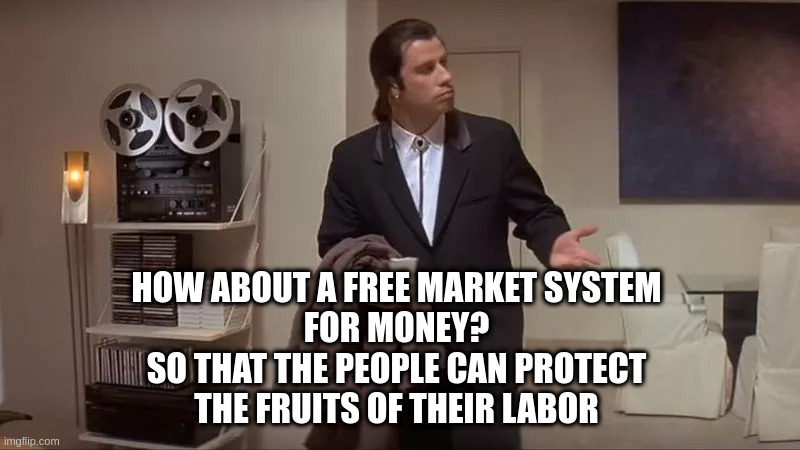 btcfork's tweet image. #SoundMoney #DecentralizeMoney  #FixMoney

"The right of citizens to transact freely, shall not be infringed"