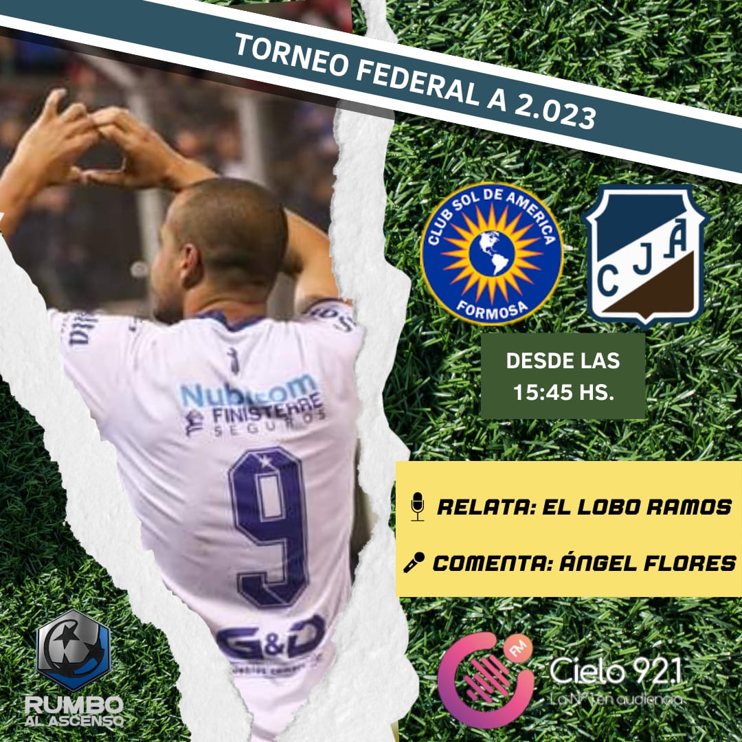 peluza_cardozo's tweet photo. ⚽ #ElShowDelFútbol
⭐ @rumboascenso921
📻 @cielo921
💻 https://t.co/0QXaPqG5Sc
🏆 #FederalA 

@SoldeAmericaFsa 🆚 @CJAOficial 
🎙 @RodrigoRamos78 • @angelportezuelo 

@CACNoficial 🆚 @gytoficial 
🎙 @arielvesga92 • @DominguezSeba4 • @tanniaros • @GimenezHugoF https://t.co/tQgQLhkWkn